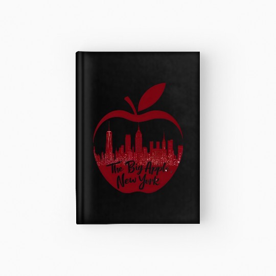 NYC Skyline Apple: Creative Hardcover Journal