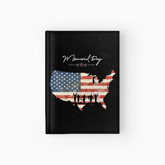 Memorial Day Hardcover Journal
