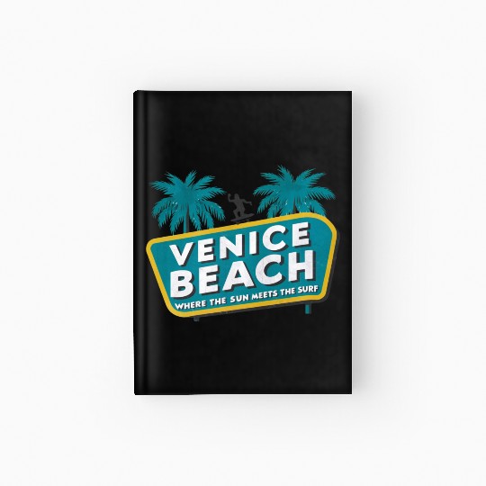 Venice Beach Hardcover Journal