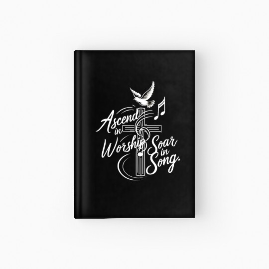 Prayer Songs Jesus Christ Religious Music Praise Hardcover Journal