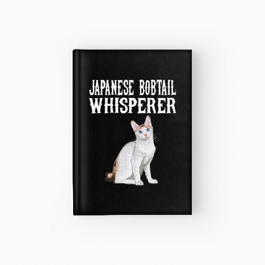Japanese Bobtail Wisperer Cat Lover Hardcover Journal