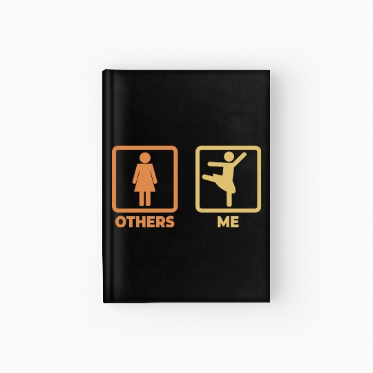 Ballet Stickfigures Hardcover Journal