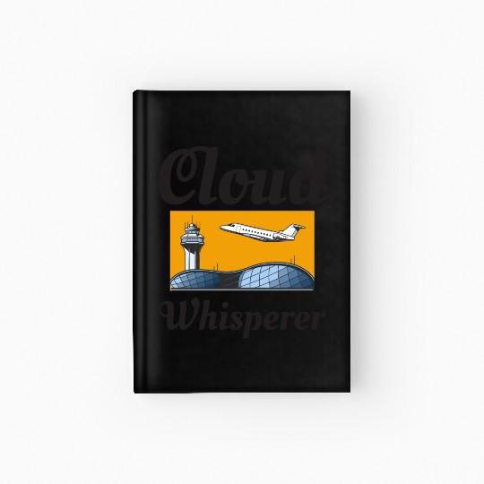 Air Traffic Controller ATC Aviation Humor Airplane Hardcover Journal