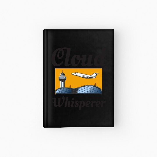 Air Traffic Controller ATC Aviation Humor Airplane Hardcover Journal