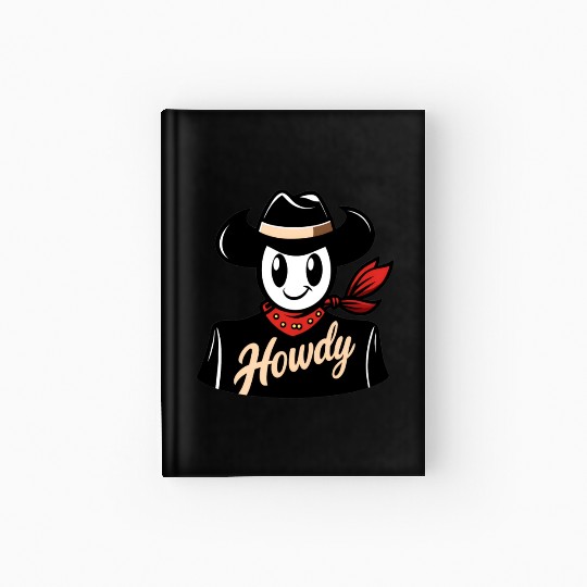 Howdy Hardcover Journal - Classic Fit, Short Sleeve