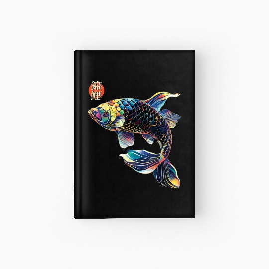 Japanese Koi Fish Koi Carp Lovers Women Men Kids T Hardcover Journal