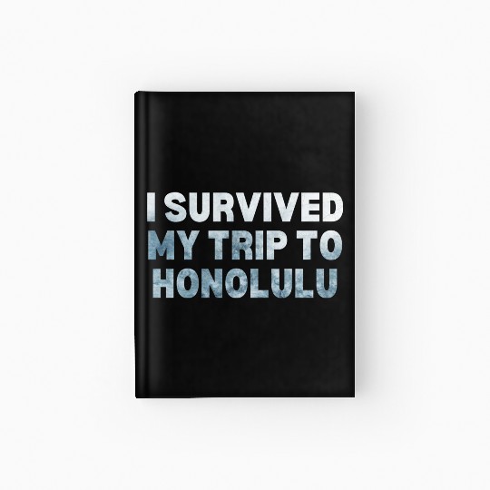 My Trip Traveler Vacation Honolulu Hardcover Journal