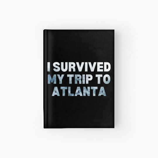 My Trip Traveler Vacation Atlanta Hardcover Journal