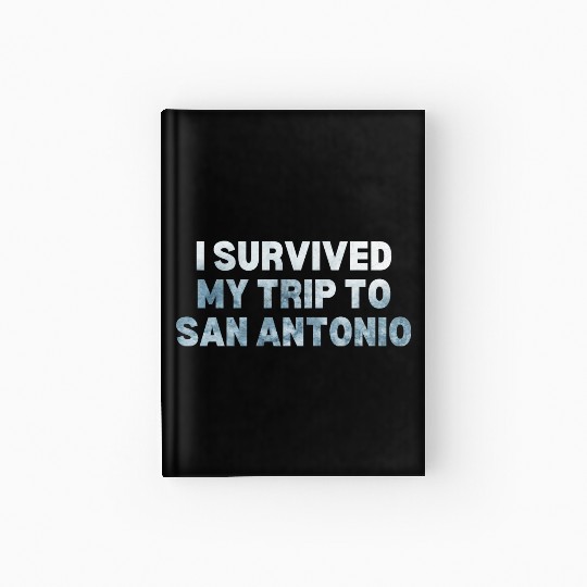 My Trip Traveler Vacation San Antonio Hardcover Journal
