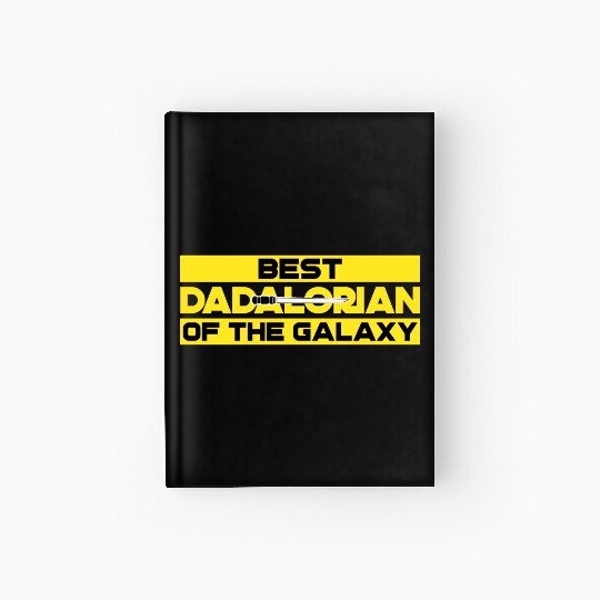 best dadalorian of the galaxy Hardcover Journal