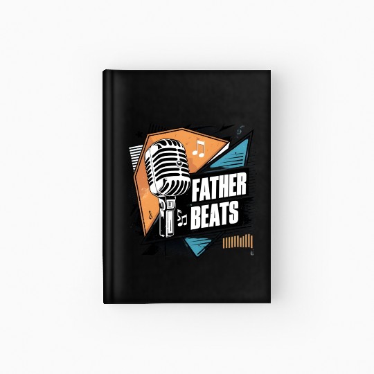 Father beats old school vybz and finish for father Hardcover Journal
