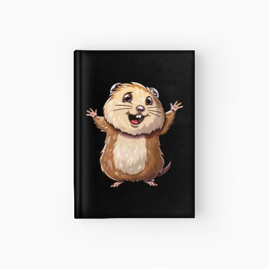 Happy Lemming Embrace The Joyful Moments Hardcover Journal
