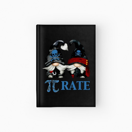 Funny Octopus Pi Day Symbol For Math Teacher Pirat Hardcover Journal