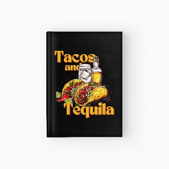 Tacos and Tequila Bride Squad My Final Fiesta Hardcover Journal