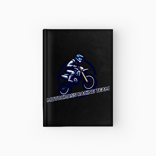 motocross racing team Hardcover Journal