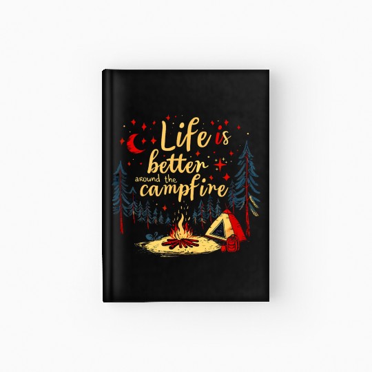 Camping-love-camping-lover- Hardcover Journal