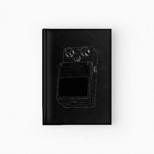 New Guitar pedal Hardcover Journal shit manager reductor