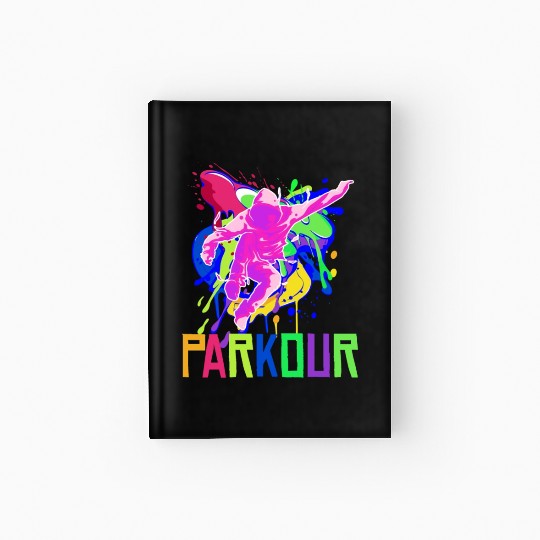 Parkour, Freerunning, Street Workout Acrobatic Hardcover Journal