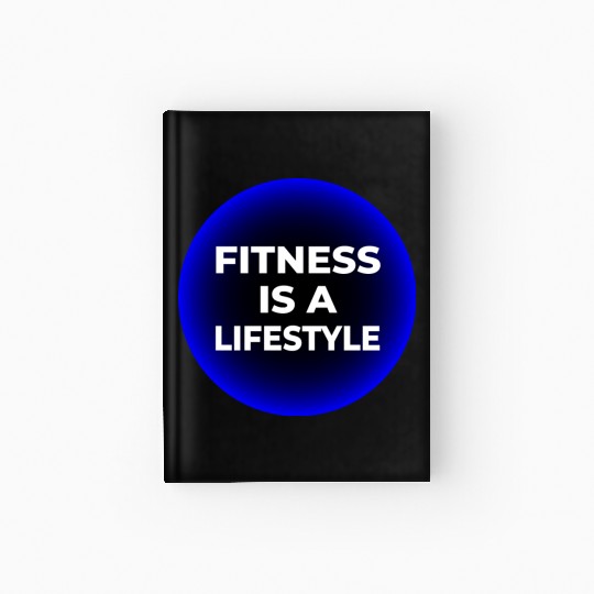 Fitness Lifestyle Hardcover Journal