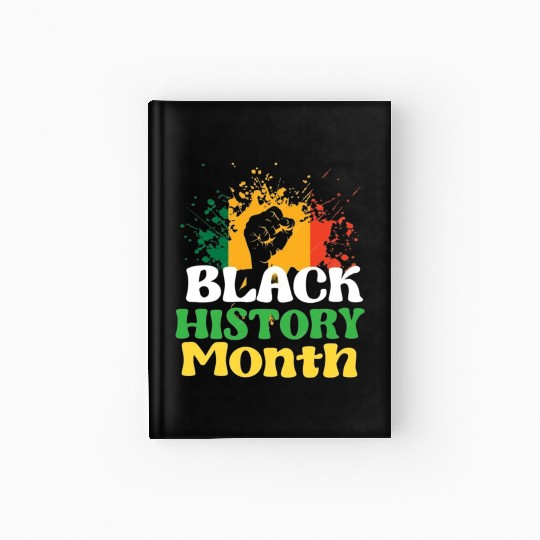 Black History Month Hardcover Journal