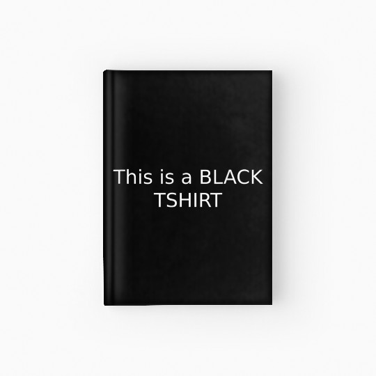 Funny Black Friends Family Joke Hardcover Journal