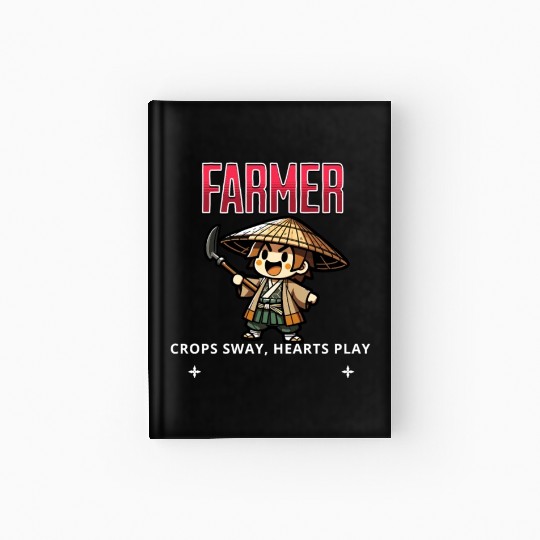 Joyful Farmer Charm Hardcover Journal