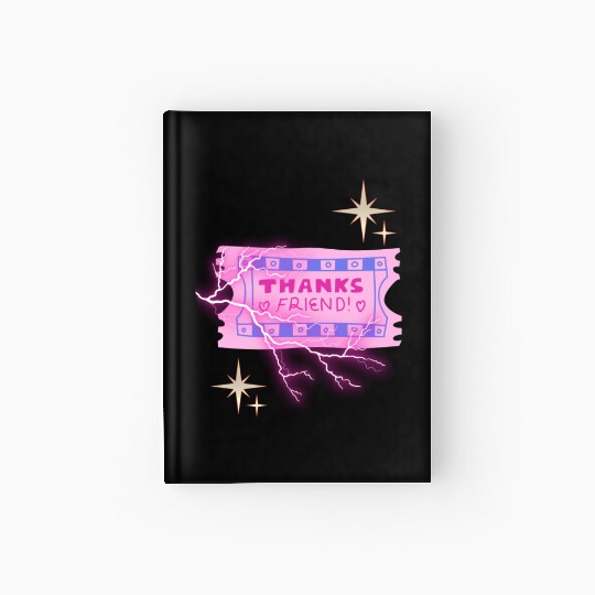 Gratitude Ticket Hardcover Journal