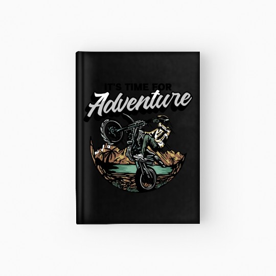MOTOCROSS ITS TIME ADVENTURE Hardcover Journal