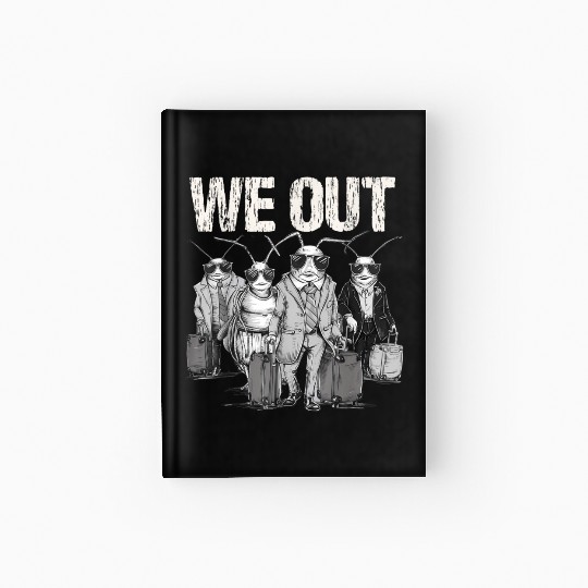 Cicada We Out Brood Emergence Hardcover Journal