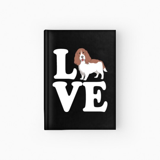 Dog Owner I Love My Dog Springer Spaniel Hardcover Journal