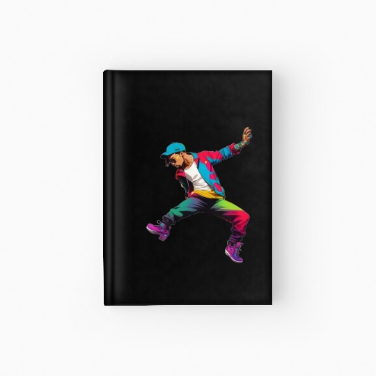 street dance, hip-hop dance, break dance Hardcover Journal