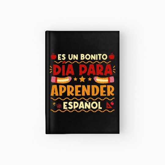 Espanol Maestra Hispanic Teacher Spanish Teacher Hardcover Journal