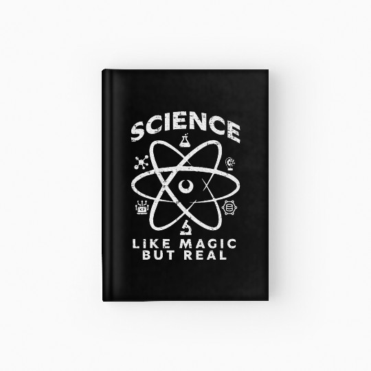 Science Like Magic But Real Cool Chemistry Physics Hardcover Journal