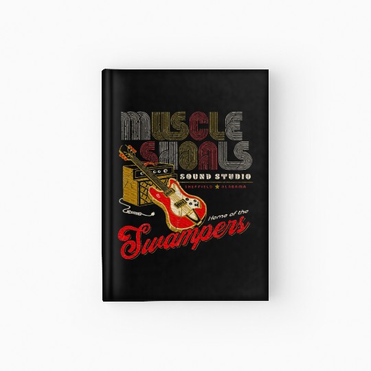 Muscle Shoals Sound Guitar Music Lovers Hardcover Journal