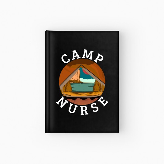 Summer Camp Nurse Women Hardcover Journal