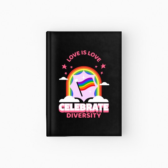 Love Is Love - Celebrate Diversity Hardcover Journal