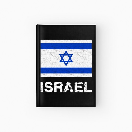 Israel Flag Hardcover Journal