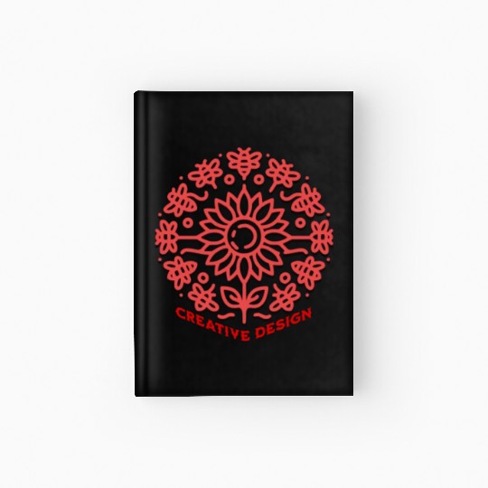 Creative Flower Hardcover Journal