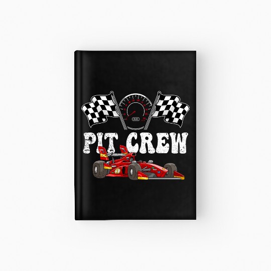 Pit Crew Racing Hardcover Journal