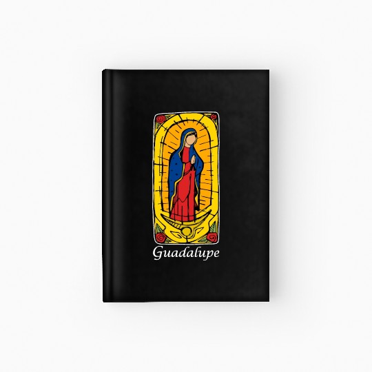 Guadalupe (dark) Hardcover Journal