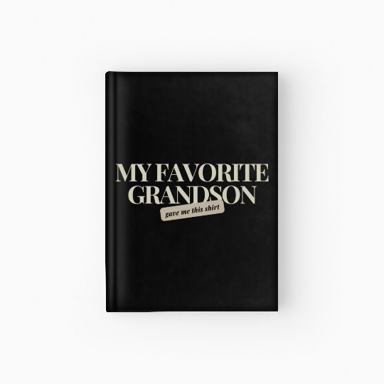 Grandpa Grandma Birthday Present Hardcover Journal
