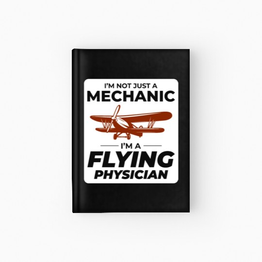 Aircraft Mechanic Aviation Maintenance Technician Hardcover Journal