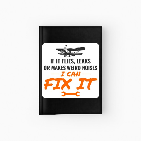 Aircraft Mechanic Aviation Maintenance Technician Hardcover Journal