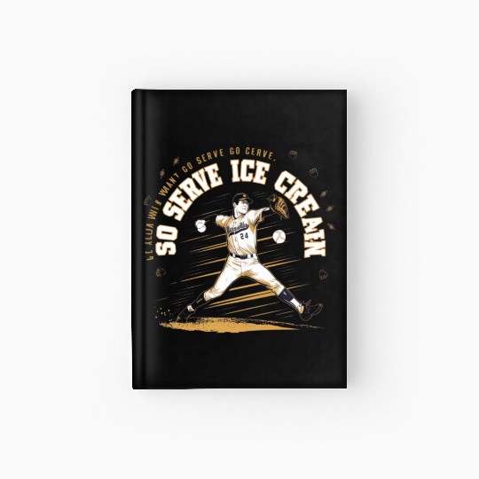 Level Up Your Game: Ditch Soft Serve, Get Ice Crea Hardcover Journal