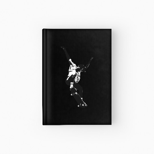 skater girl skateboarding Hardcover Journal