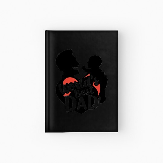 A creative father's day Hardcover Journal design