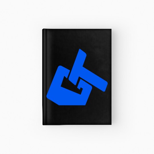 GT Blue neon Hardcover Journal