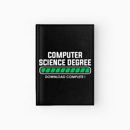 computer science degree Hardcover Journal