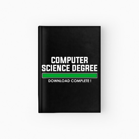 computer science degree Hardcover Journal