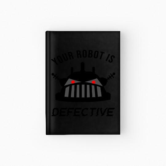 Zathura Robot is Defective Hardcover Journal